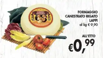 Supermercato Coal Formaggio Canestrato Rigato Lappi offerta