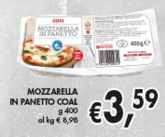 Supermercato Coal Mozzarella In Panetto Coal g 400 offerta