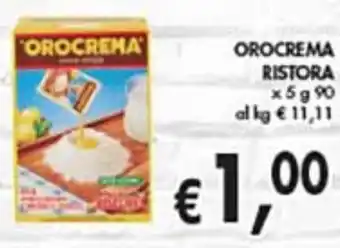 Orocrema Ristora x 5 g 90