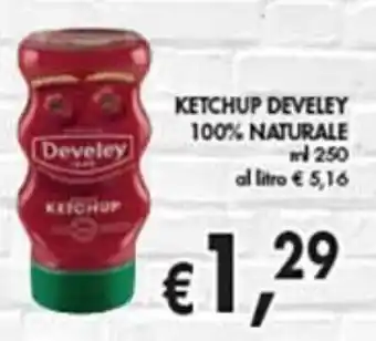 Supermercato Coal Develey Ketchup 100% Naturale 250 ml offerta