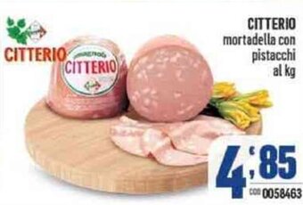 Gruppo di Palo Citterio Mortadella con Pistacchi offerta