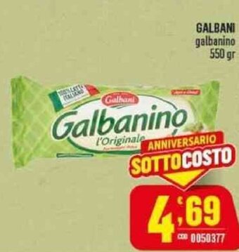 Gruppo di Palo Galbani Galbanino 550 gr offerta
