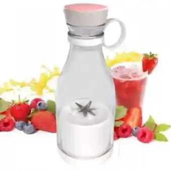Mini frullatore portatile usb da viaggio succo frutta mixer frullati 300ml jn988