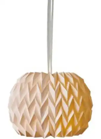 Lampada decorativa led con paralume in carta