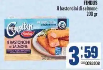 Gruppo di Palo Findus 8 Bastoncini di Salmone 200 gr offerta