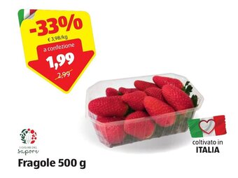 ALDI Fragole 500 g offerta