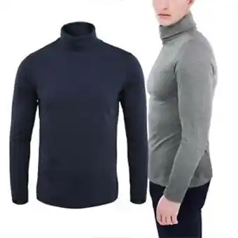 eBay Maglia collo alto uomo dolcevita sottogiacca slim comfort 739it offerta