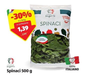 ALDI Spinaci 500 g offerta