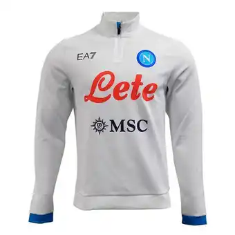 Napoli Store Ssc napoli felpa allenamento bianca 2021/2022 offerta