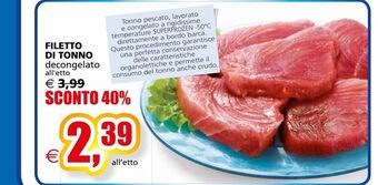 Il Gigante Filetto di tonno offerta