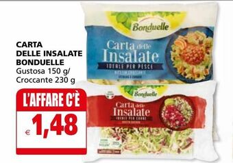Il Gigante Carta delle insalate bonduelle offerta
