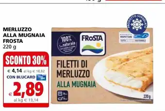 Il Gigante Merluzzo alla mugnaia frosta 220g offerta