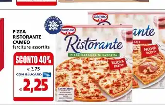 Il Gigante Pizza ristorante cameo offerta