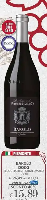 Il Gigante Barolo docg 75cl offerta