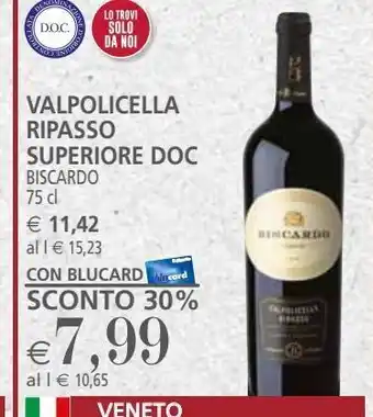 Valpolicella ripasso superiore doc 75cl