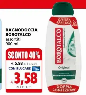 Il Gigante Bagno schiuma borotalco 900ml offerta