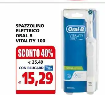 Il Gigante Spazzolino elettrico oral b vitality 100 offerta