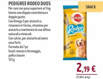Pedigree rodeo duos 123g