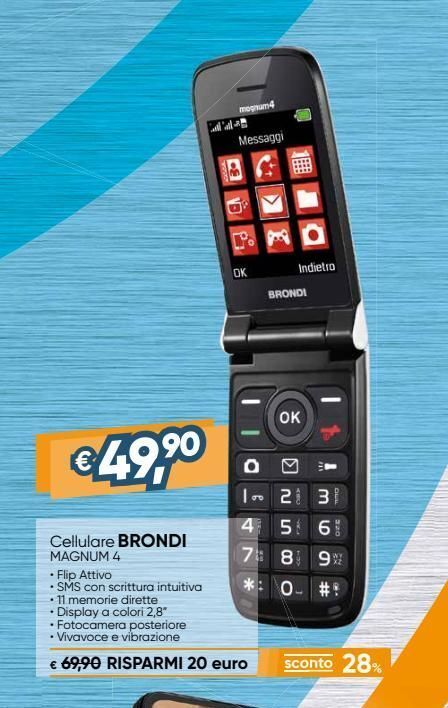 Ricambio Brondi Amico Batteria Per Brondi Amico Smartphone - Ricambio Compatibile Da 2000mAh Batteria Brondi - Foto 5