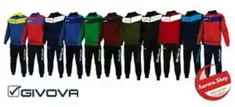 eBay Tuta uomo givova sport palestra calcio allenamento running 12 colori full zip offerta