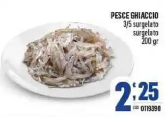 Gruppo di Palo Pesce Ghiaccio 3/5 surgelato surgelato 200 gr offerta
