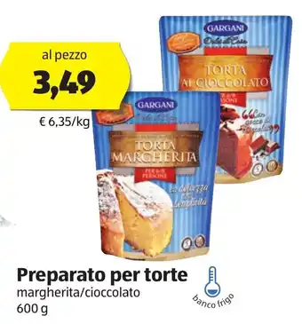 ALDI Preparato per torte margherita/cioccolato 600 g offerta