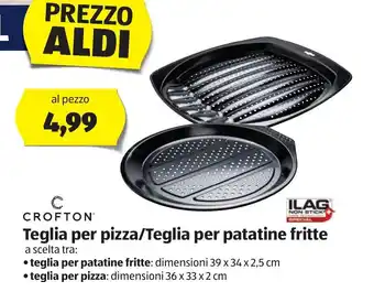 ALDI Crofton Teglia per pizza/Teglia per patatine fritte offerta