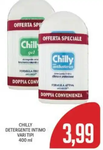Supermercati Piccolo Chilly Detergente Intimo vari tipi 400 ml offerta