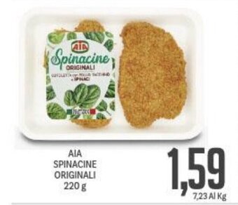 Supermercati Piccolo AIA Spinacine Originali 220 g offerta