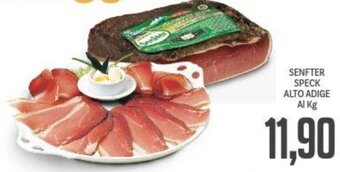 Supermercati Piccolo Senfter Speck Alto Adige offerta
