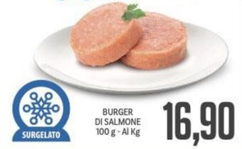 Supermercati Piccolo Burger di Salmone 100 g offerta