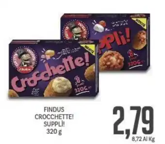 Supermercati Piccolo Findus Crocchette! Supplì! 320 g offerta