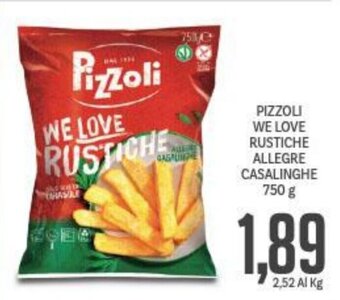 Supermercati Piccolo Pizzoli We Love Rustiche Allegre Casalinghe 750 g offerta