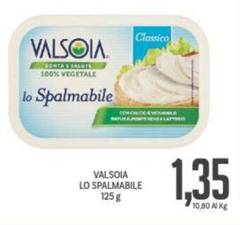 Valsoia Lo Spalmabile 125 g