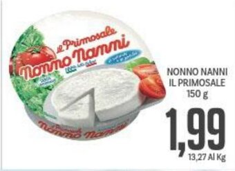 Supermercati Piccolo Nonno Nanni Il Primosale 150 g offerta