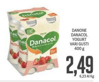 Supermercati Piccolo Danone Danacol Yogurt vari gusti 400 g offerta