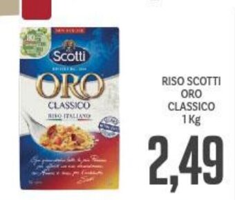 Supermercati Piccolo Riso Scotti Oro Classico 1 kg offerta