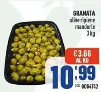 Gruppo di Palo Granata Olive Ripiene Mandorle 3 kg offerta