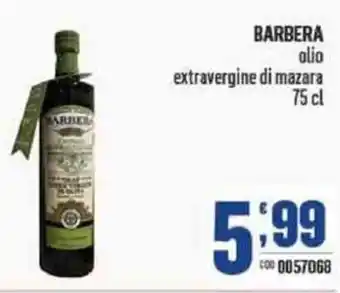 Gruppo di Palo Barbera Olio Extravergine di Mazara 75 cl offerta