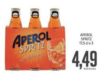 Supermercati Piccolo Aperol Spritz 17,5 cl x 3 offerta