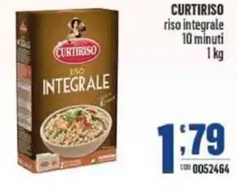 Gruppo di Palo Curtiriso Riso Integrale 10 minuti 1 kg offerta
