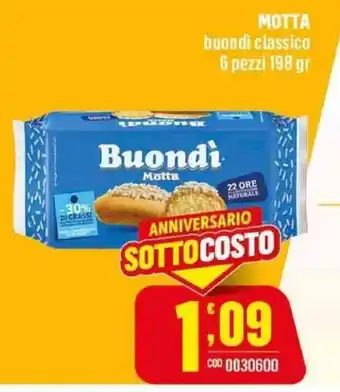 Motta Buondì Classico 6 pezzi 198 gr