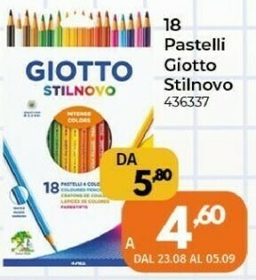 Orizzonte Giotto Matite colorate offerta
