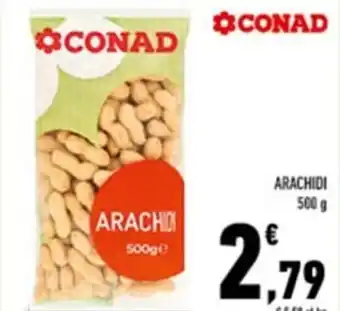 Conad Arachidi 500 g offerta