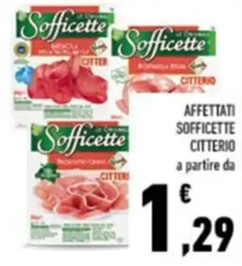 Conad Citterio Affettati Sofficette Citterio a partire da offerta