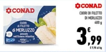 Cuori di Filetto di Merluzzo 400 g