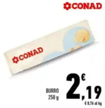 Conad Burro 250 g offerta