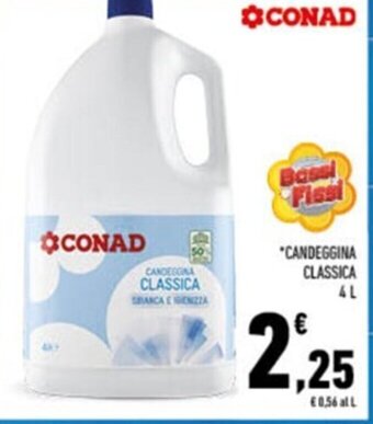 Conad Candeggina Classica 4 l offerta
