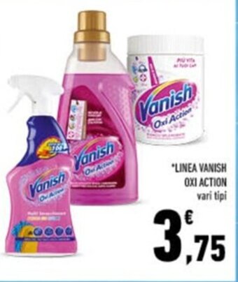 Conad Linea Vanish Oxi Action vari tipi offerta