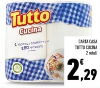 Conad Carta Casa Tutto Cucina 2 Rotoli offerta